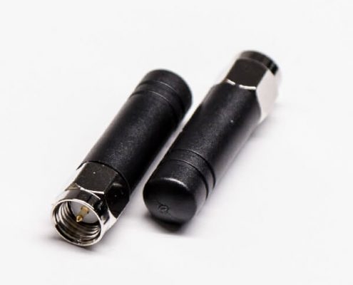 sma外置天線直式SMA公頭鍍鎳小辣椒短天線